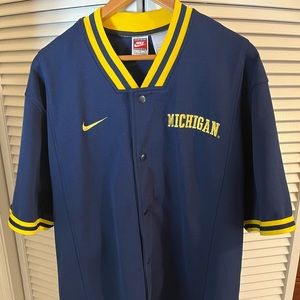 Vintage Michigan Nike Basketball Warmup size: L